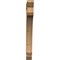 Ekena Millwork Legacy Slat Rough Sawn Bracket, Western Red Cedar, 4"W x 34"D x 40"H BKT04X34X40LEC06RWR - alternate 2